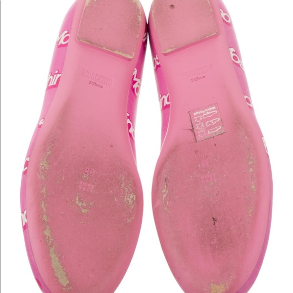 Barbie Moschino Flats Size 8 - Picture 5 of 5